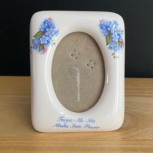 Alaska Forget-Me-Not State Flower Picture Frame
